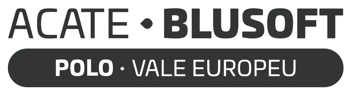 Logo do patrocinador ACATE Blusoft · Vale Europeu
